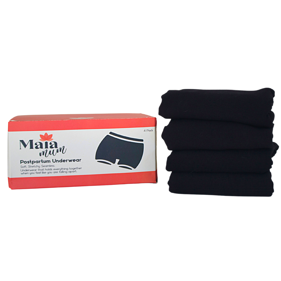 Short-Term Use Postpartum Underwear - 4 Pack – Maia Mum
